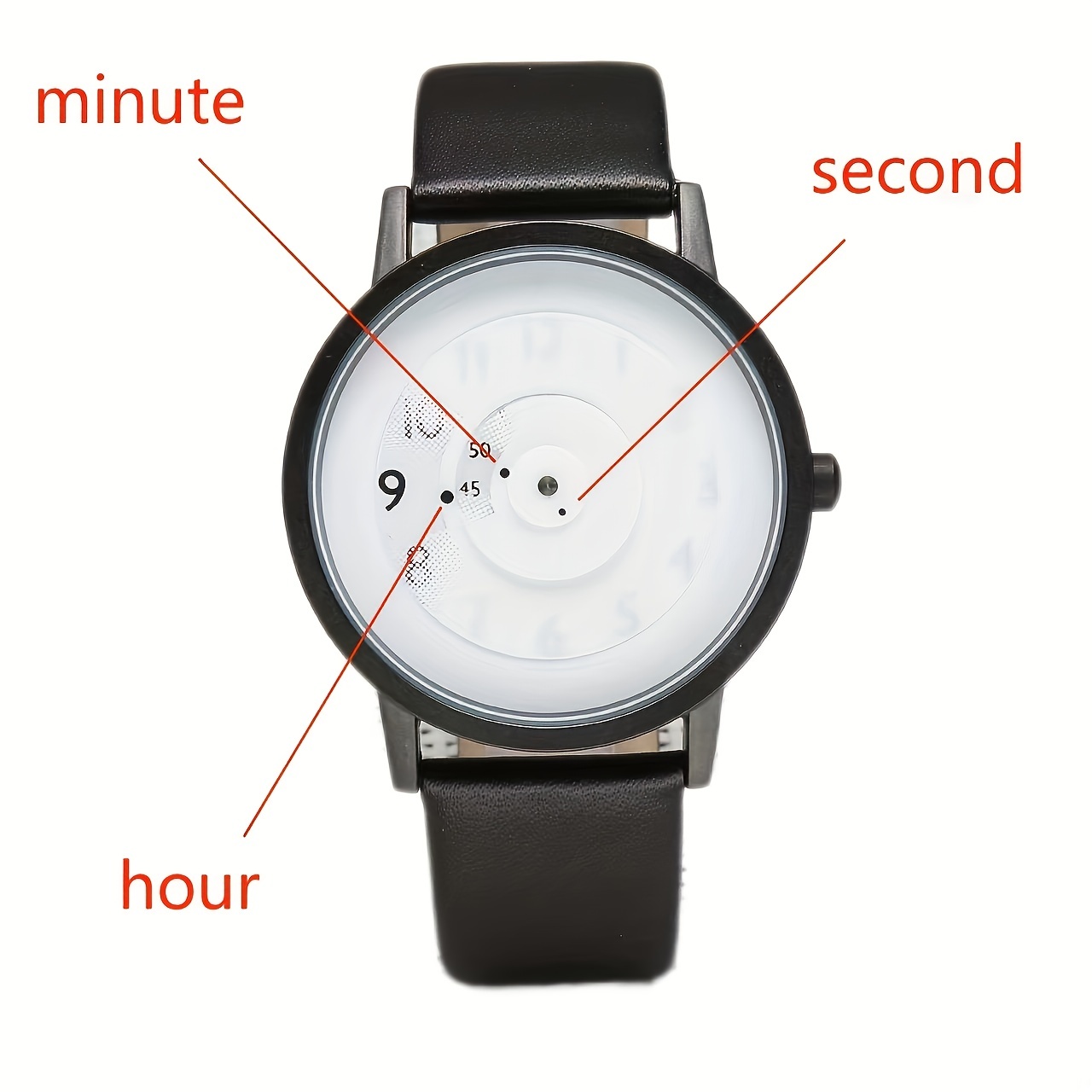 1pcBlack Technology Korean Edi - Canvas Strap Watch 评论和价格