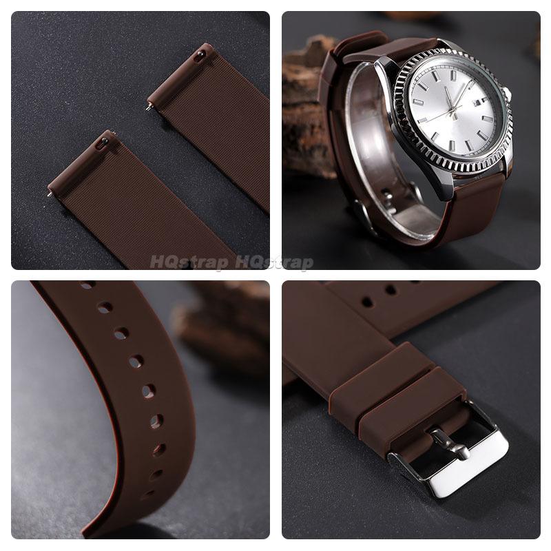 Silicone Strap 12mm 14mm 16mm  - Canvas Strap Watch 评论和价格