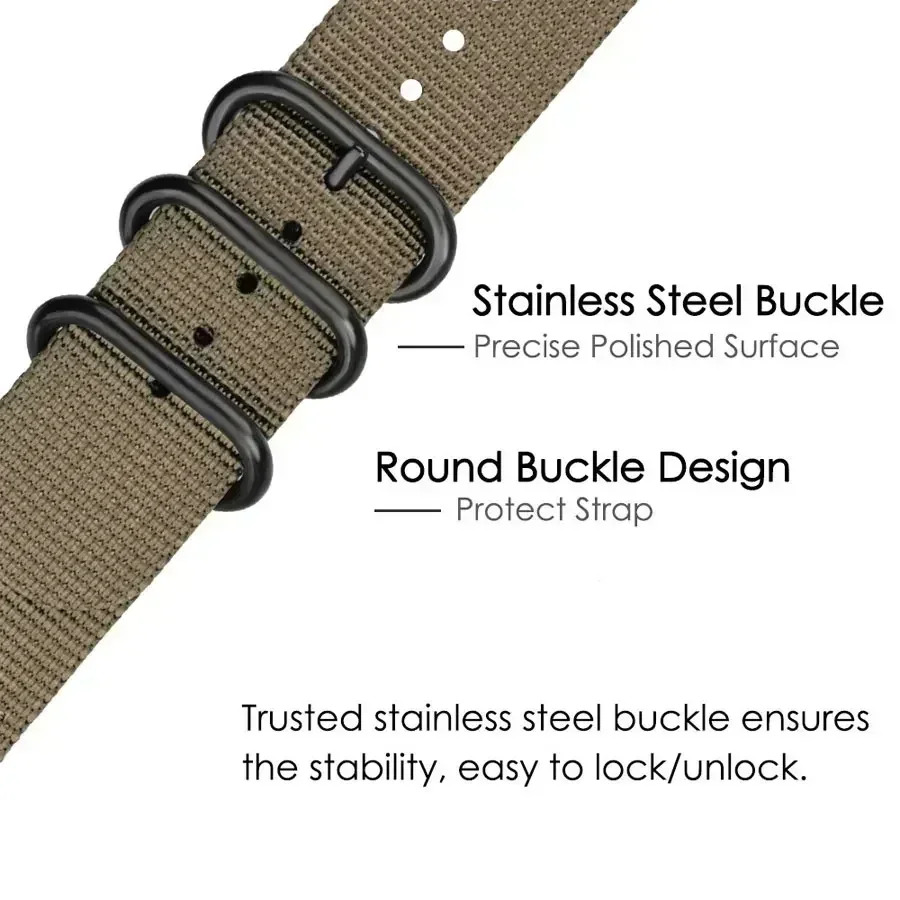 Canvas Nylon Strap for Garmin  - Canvas Strap Watch 评论和价格