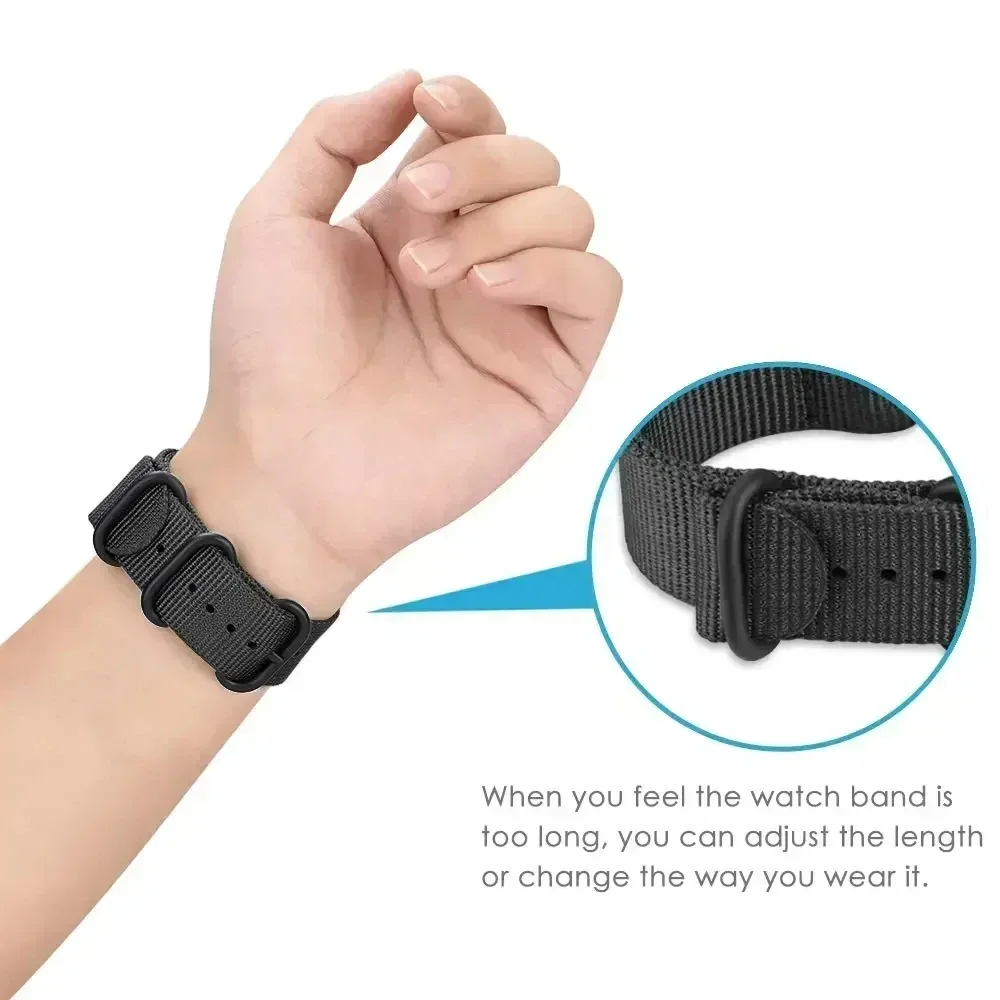 Canvas Nylon Strap for Garmin  - Canvas Strap Watch 评论和价格