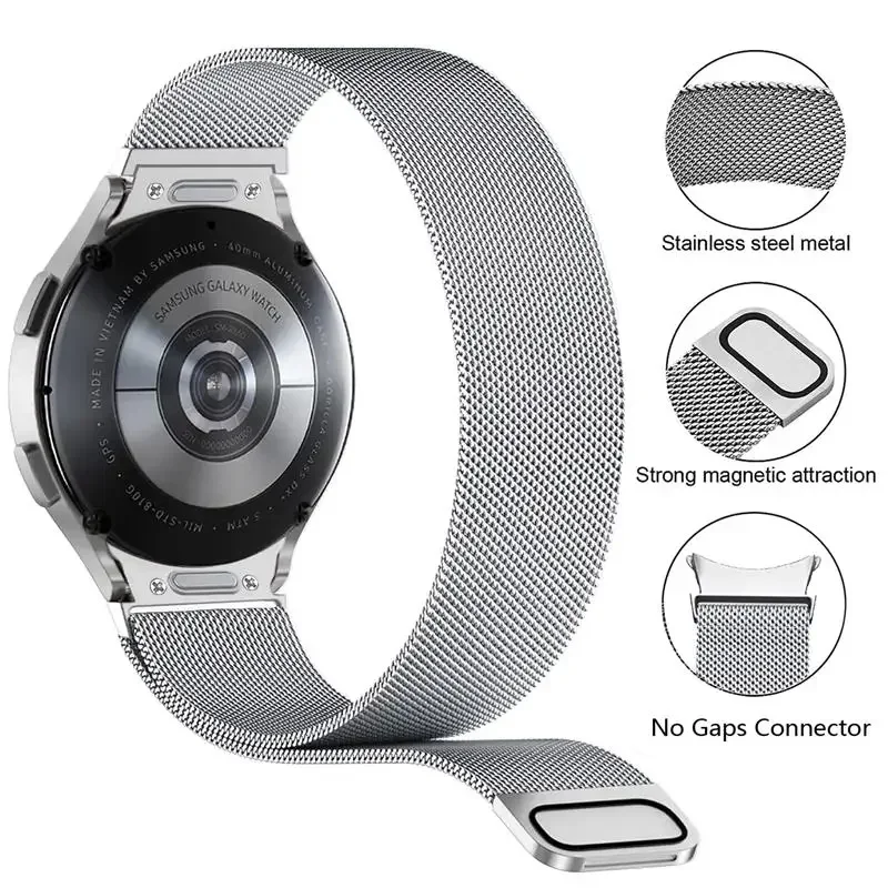 Quick Fit Milanese No Gaps Ban - Milanese Loop Magnetic 评论和价格