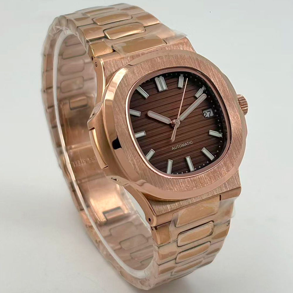 2026 New Model Men's Rose Gold - Patek Philippe Watch Nautilus 评论和价格