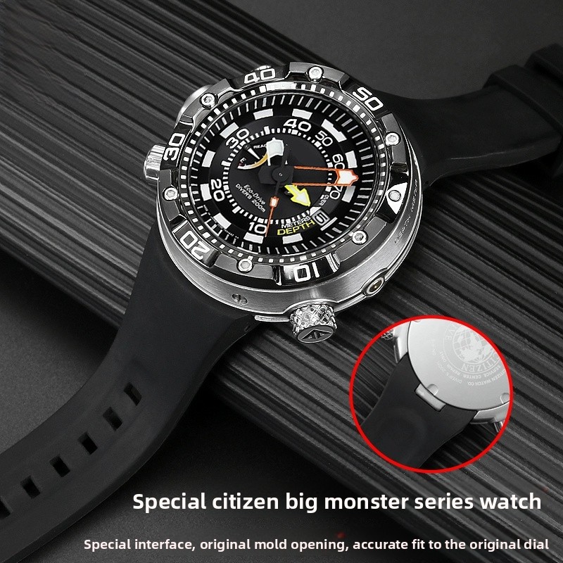 Rubber watch band For CITIZEN  - Citizen Watch Promaster 评论和价格
