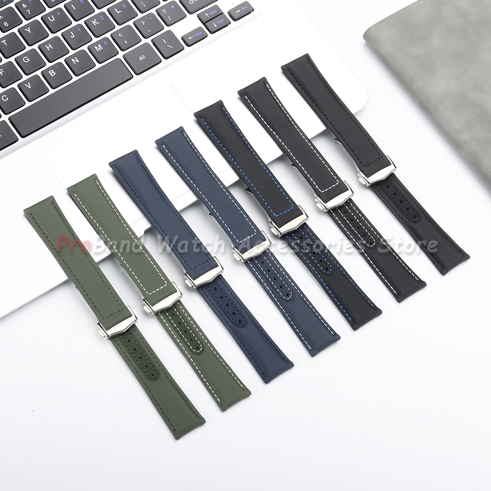 Canvas Nylon Watchband 20mm 21 - Omega Watch Seamaster 评论和价格
