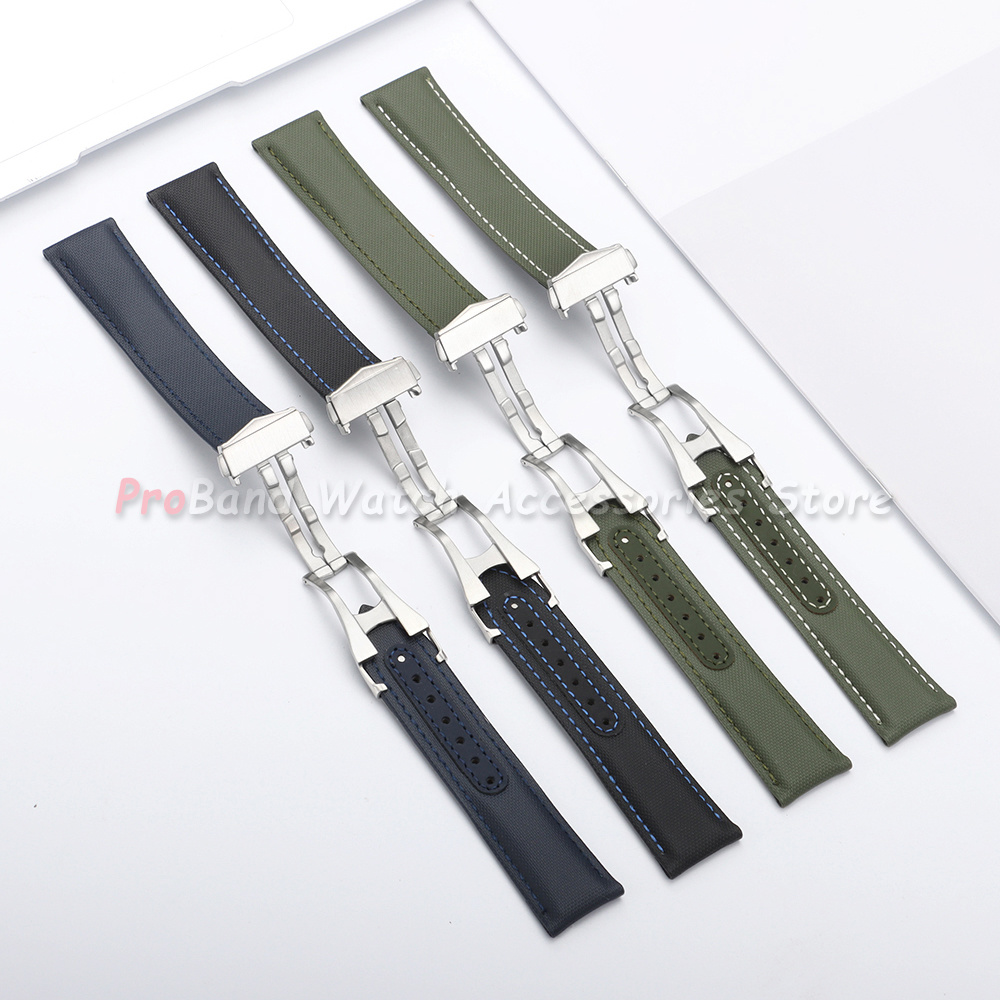 Canvas Nylon Watchband 20mm 21 - Omega Watch Seamaster 评论和价格