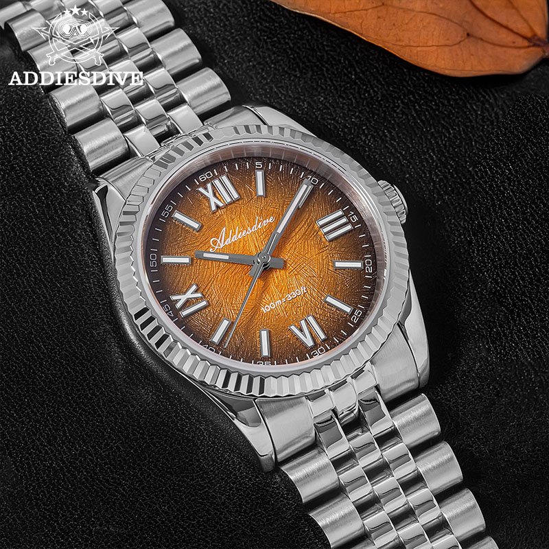 ADDIESDIVE Elegant Watch for W - Stainless Bracelet Diver 评论和价格