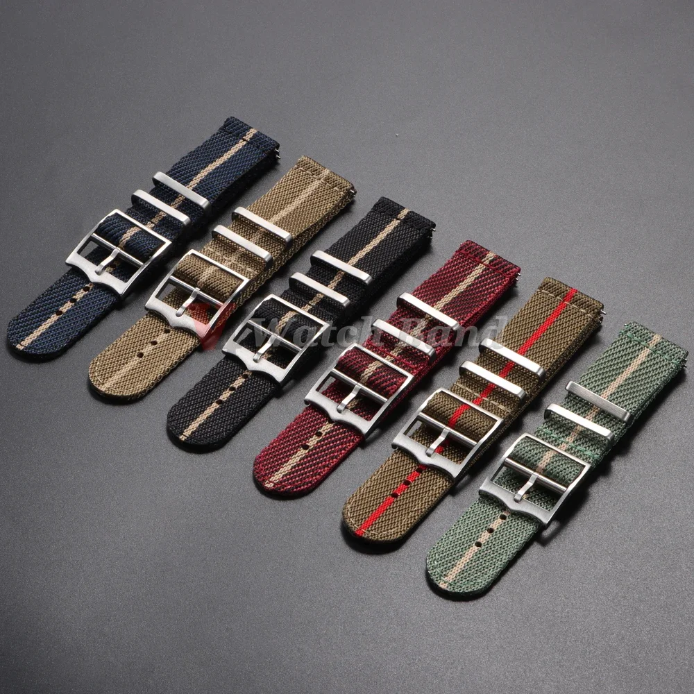 20 22mm Nylon Strap for Tudor  - Suede Strap Watch 评论和价格