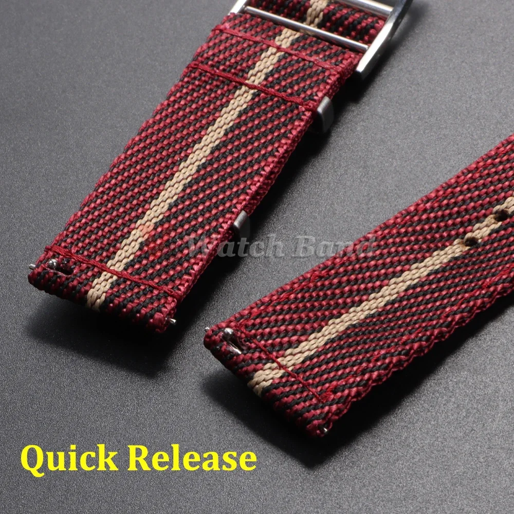 20 22mm Nylon Strap for Tudor  - Suede Strap Watch 评论和价格