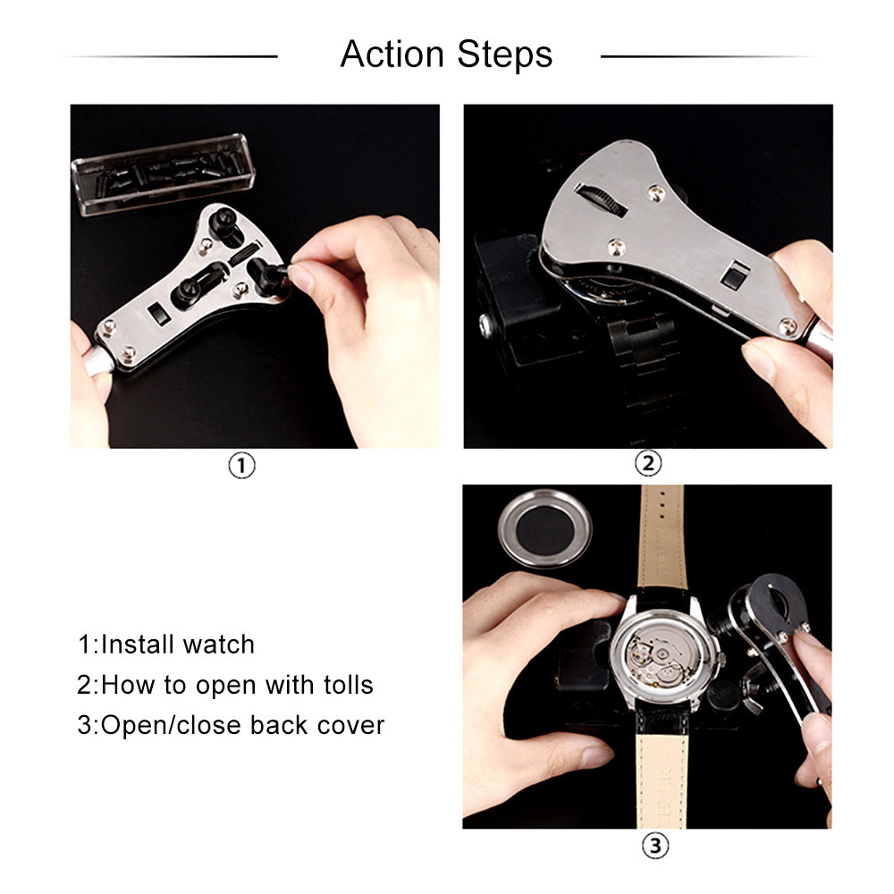 BERNY Watch Repair Tools Kit W - Spring Bar Tool Set 评论和价格
