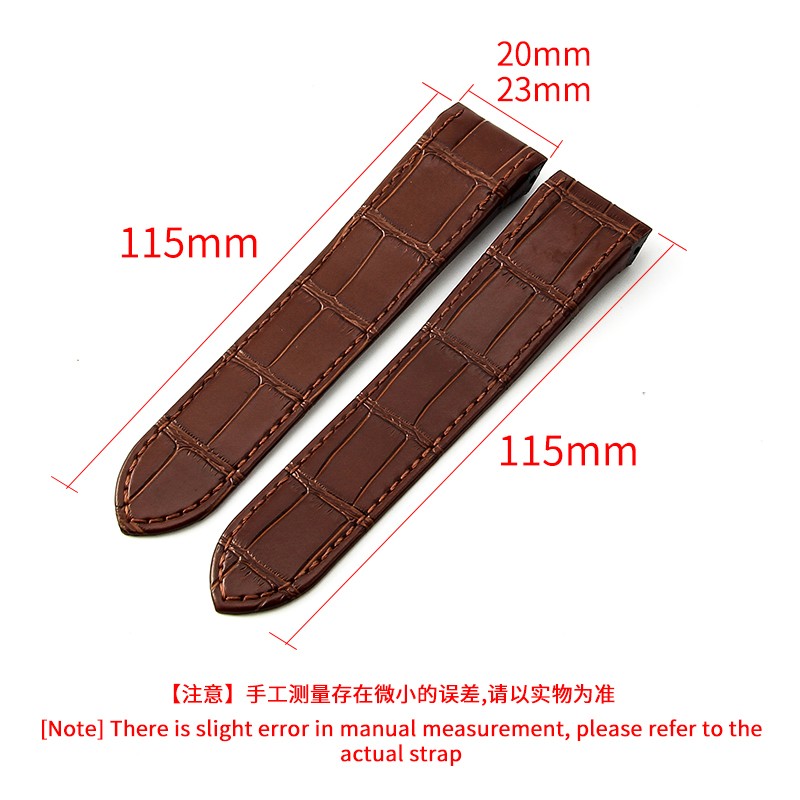 Cowhide Watch Strap for Cartie - Cartier Watch Santos 评论和价格