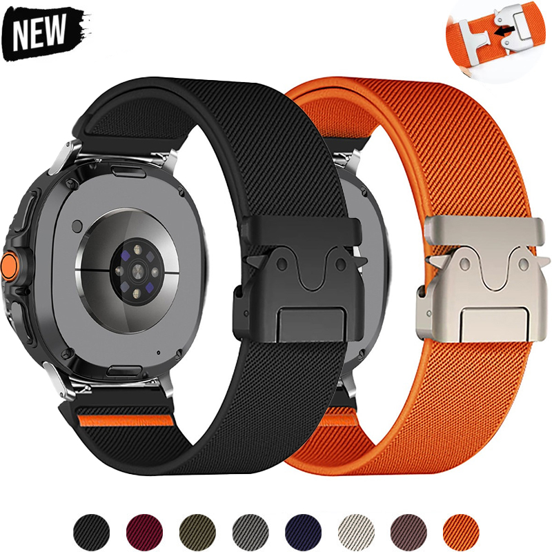 Nylon Strap For Samsung Galaxy - Parachute Strap Elastic 评论和价格